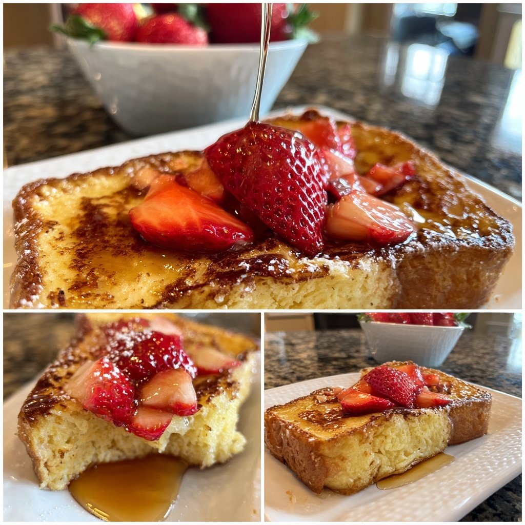 Strawberry Maple French Toast