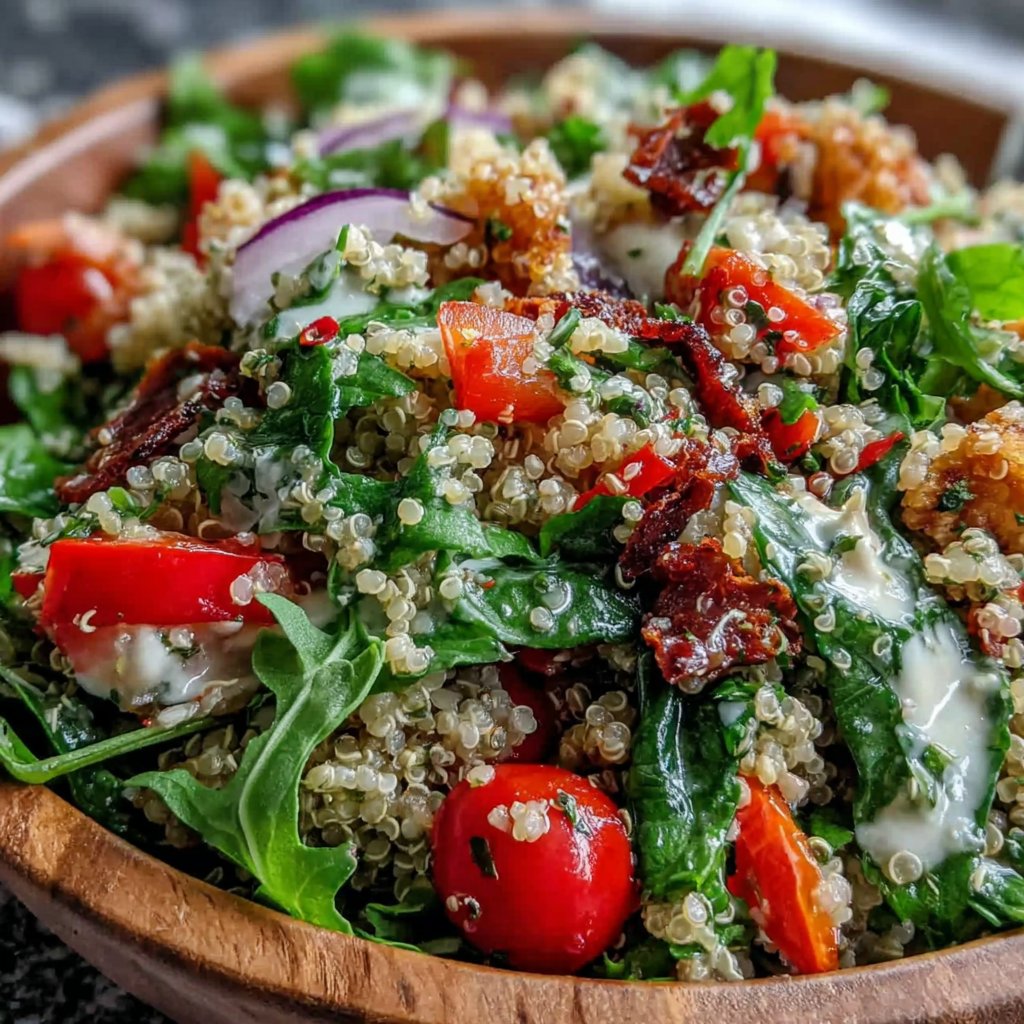 Quinoa Veggie Lunch Salad