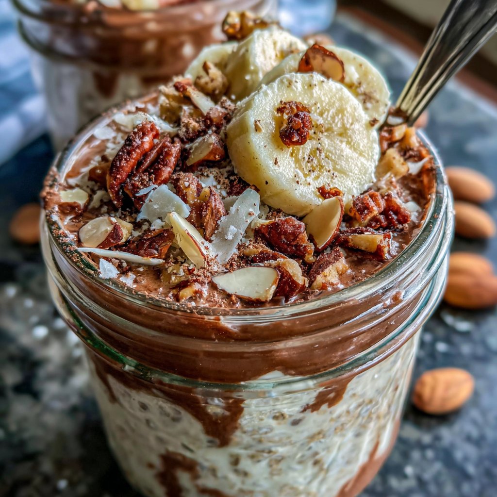 Mocha Protein Overnight Oats