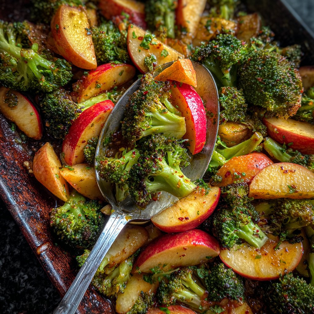 Sweet Broccoli Apple Medley