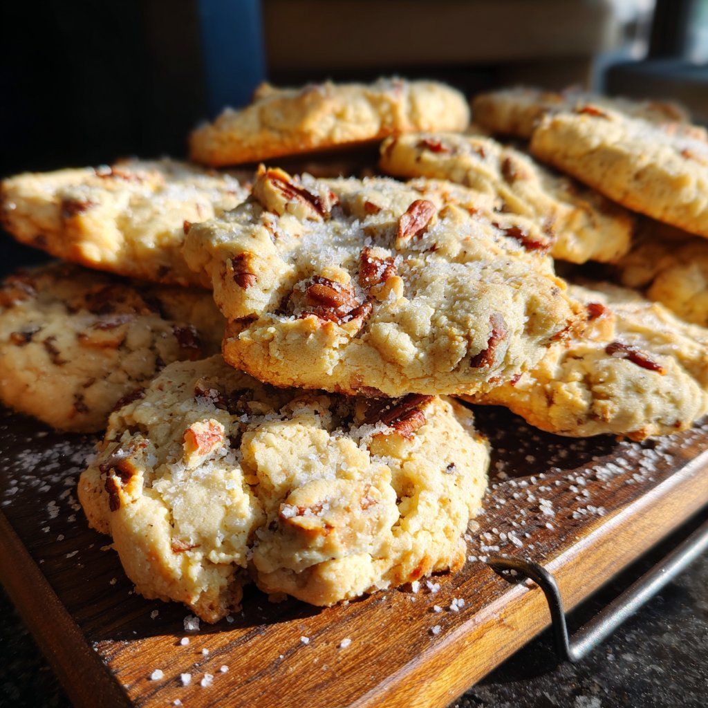 Maple Pecan Spring Cookies