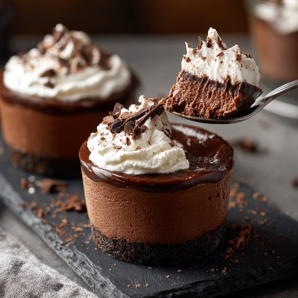 Decadent Chocolate Mousse Cups