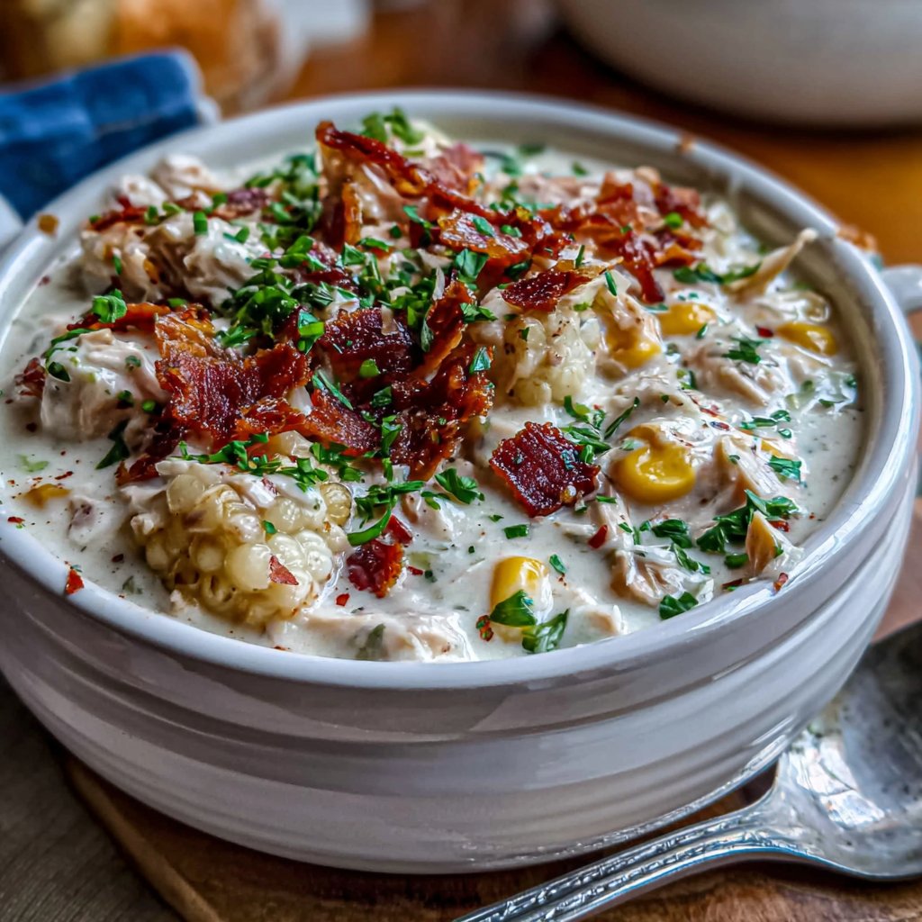 Tuna Corn Chowder Bowl
