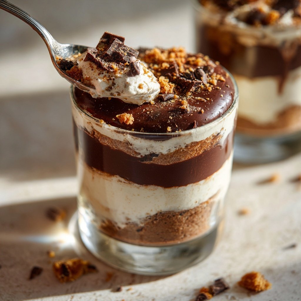 Vanilla Bean Chocolate Parfaits